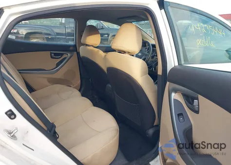 2012 Hyundai Elantra Gls z USA, uszkodzony, nr VIN 5NPDH4AE9CH071135